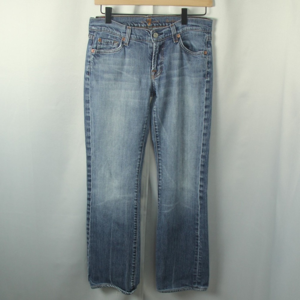 7 For All Mankind Bootcut Blue Jean